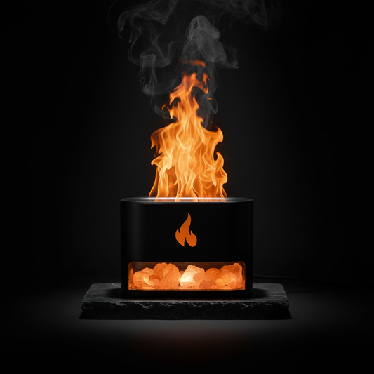 Aura-Flame™ | Himalayan Salt &amp; Fire Bio-Sync Core 